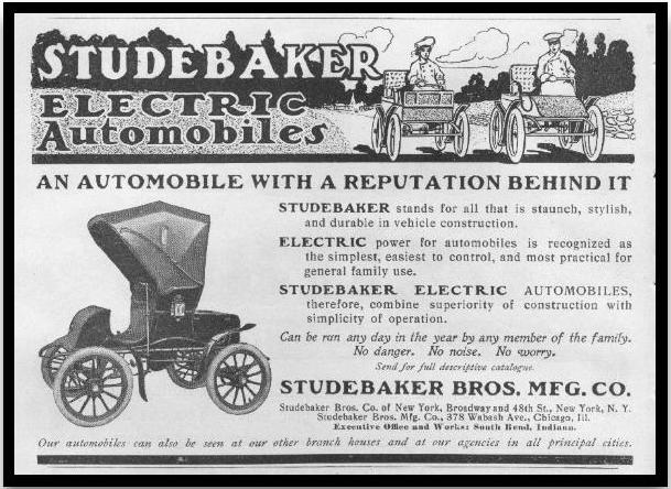 1903 Studebaker Auto Advertising